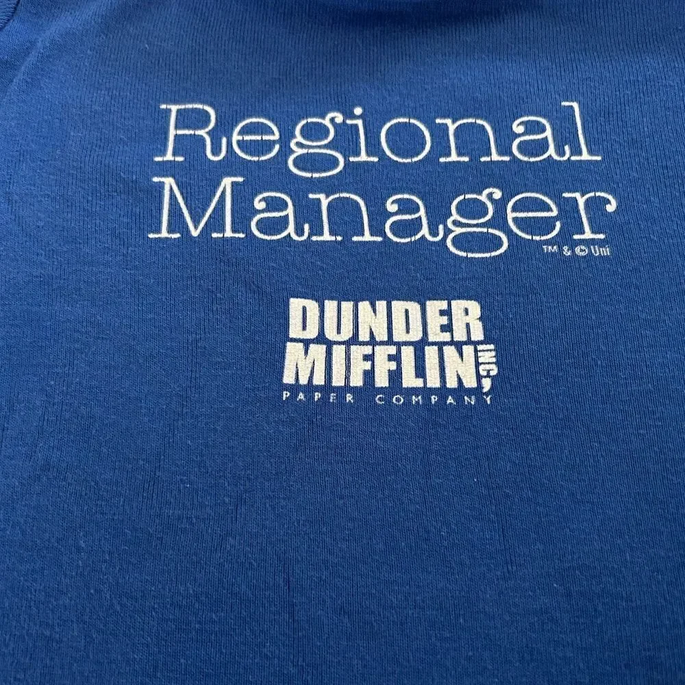 3/$25 👶🏻 Dunder Mifflin “Regional Manager” Onesie- Size 18M